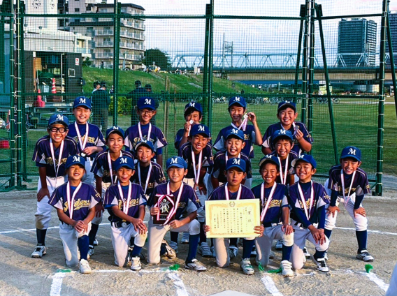 大田区ジュニアトーナメント　準優勝